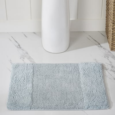 Better Trends Bath Rug 100% Cotton Water Absorbent Tufted Bathroom Rug Set for Shower, Sink Mats Machine Wash Granada Collection