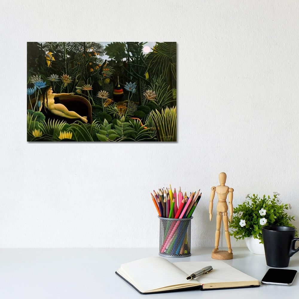 iCanvas "The Dream, 1910" by Henri Rousseau Canvas Print