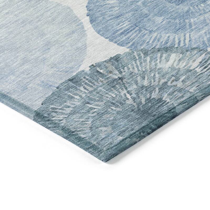 Machine Washable Indoor/ Outdoor Contemporary Devaughn Chantille Rug
