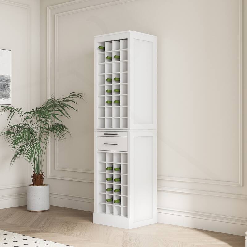 Versatile Modular Wine Cabinet with Ample Storage for Wine Enthusiasts