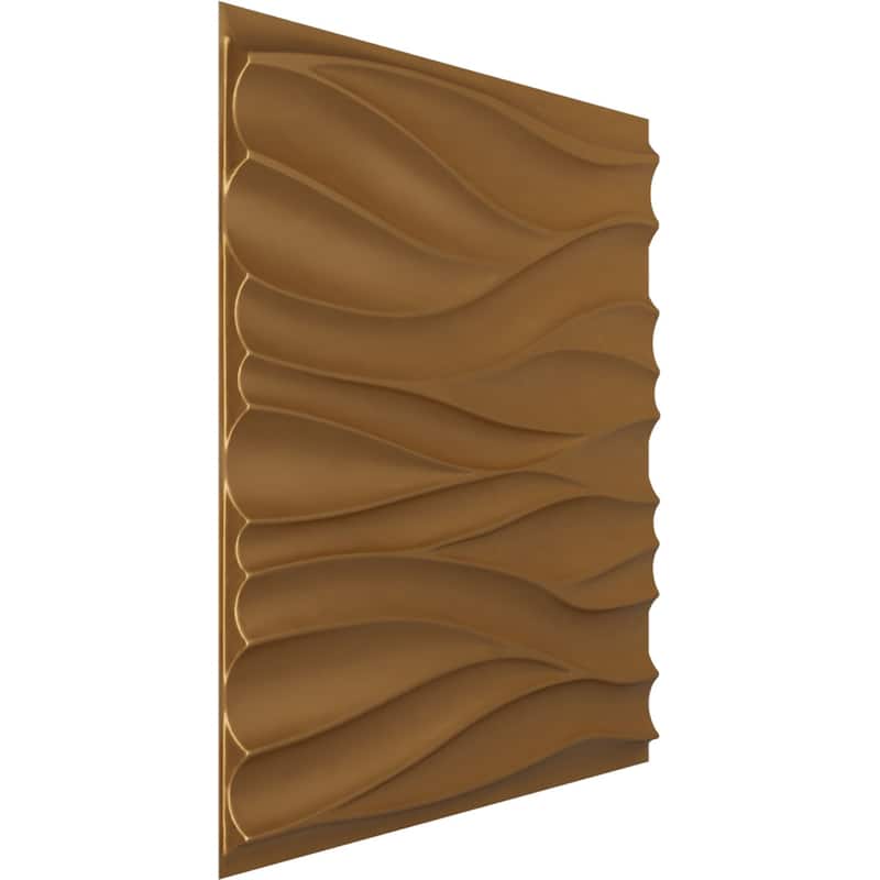 19 5/8"W x 19 5/8"H Ripple EnduraWall Decorative 3D Wall Panel