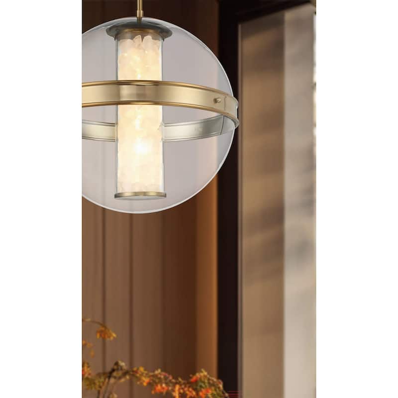 Minka Lavery 3885-L Divinely 17" Wide LED Crystal Pendant