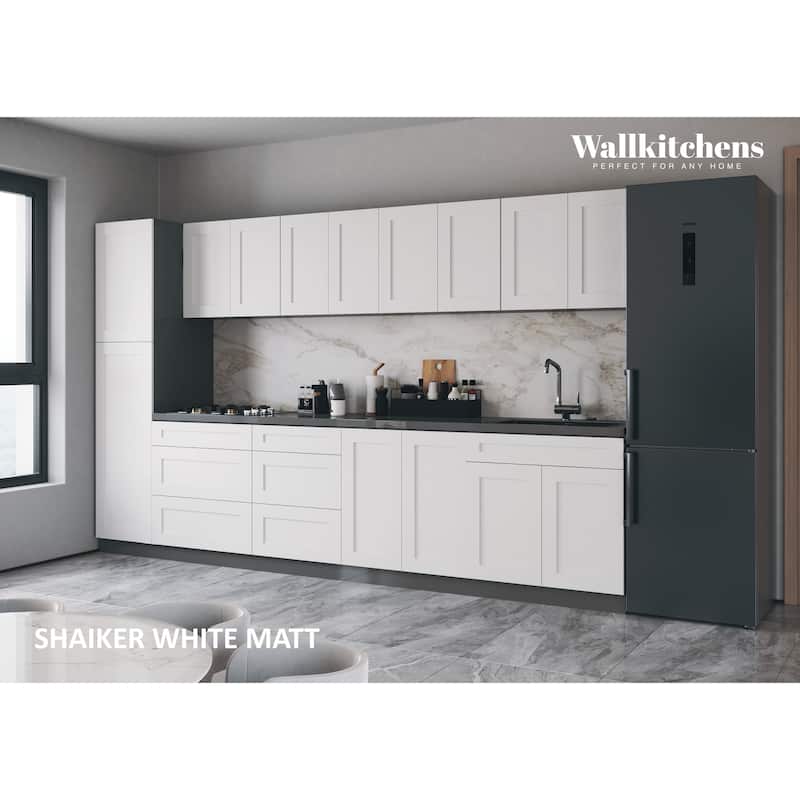 WEP1218-BLK Wall End Panel - 12x18