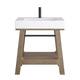 Option Glossy White Composite Stone