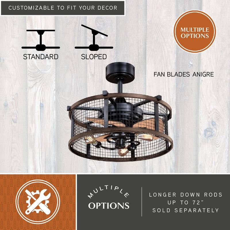 Carbon Loft Montrese 21-inch Ceiling Fan