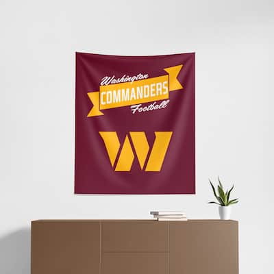 NFL Washington Commanders Premium Wall Hanging - 34"x40"