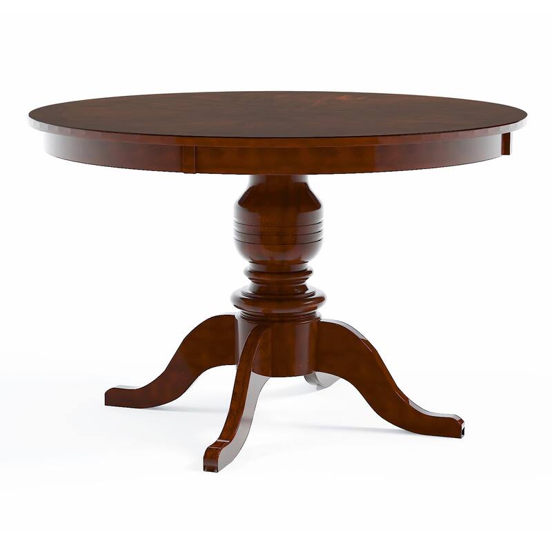 Wole Country Cherry Solid Wood 5-Piece Dining Set by Furniture of America