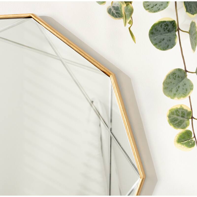 Kate and Laurel Deka Geometric Starburst Mirror