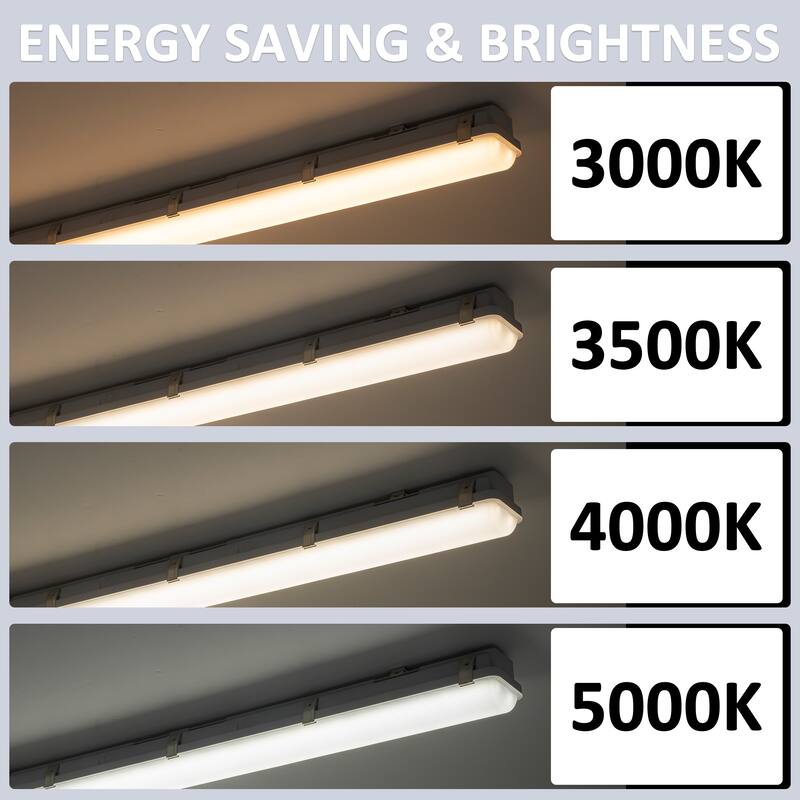 C Cattleya 47" 30/40/50W LED Vapor Tight LED Light with 3000/3500/4000/5000K Color Temperature