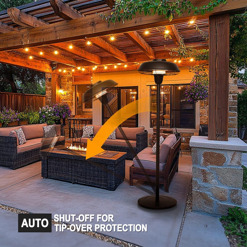 1500w Infrared Indoor And Outdoor Portable Patio Heater