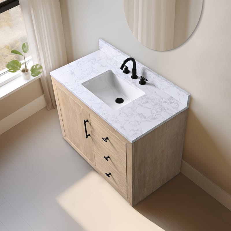 Vanity Art Bathroom Vanity with Sink and Top