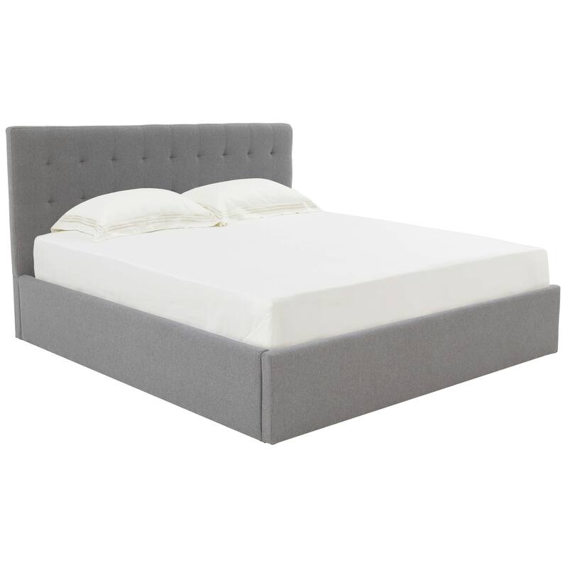 SAFAVIEH Couture Meliha Low Profile Tufted Platform Bed