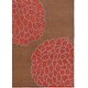 preview thumbnail 2 of 8, Hand-tufted Contemporary Brown/ Glacier New Zealand Wool Abstract Area Rug
