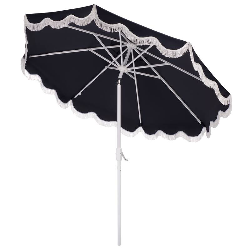 SAFAVIEH Outdoor Living Torsa 9ft Crank Umbrella