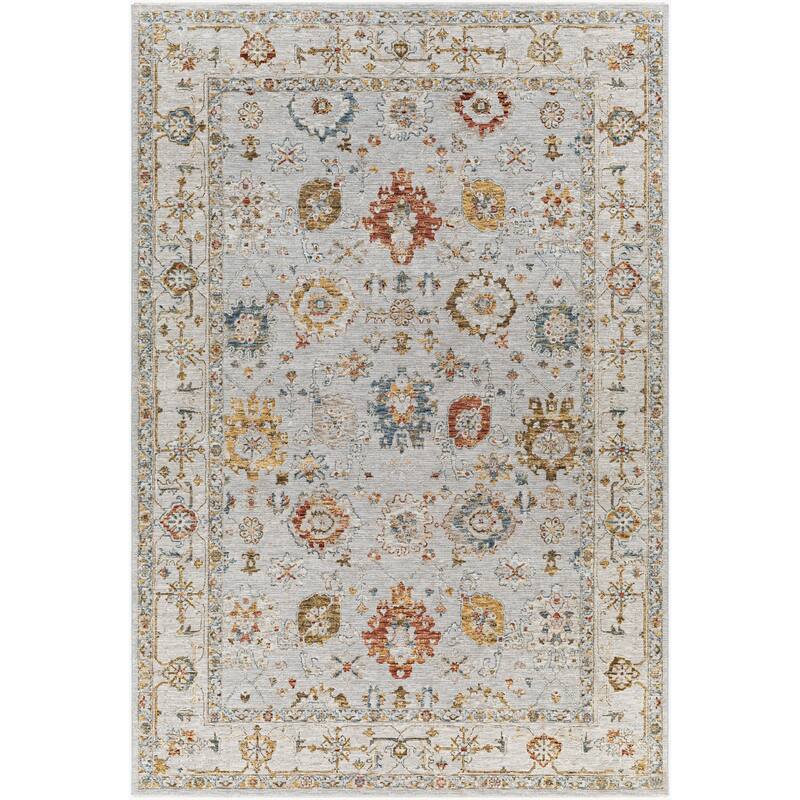 Livabliss Traditional Reina Medallion Area Rug
