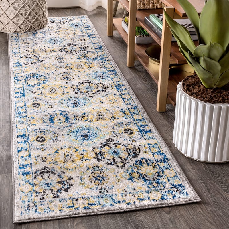 JONATHAN Y Minori Persian Boho Vintage Trellis Area Rug