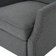 preview thumbnail 15 of 57, Wescott Contemporary Fabric Wingback Pushback Recliner by Christopher Knight Home