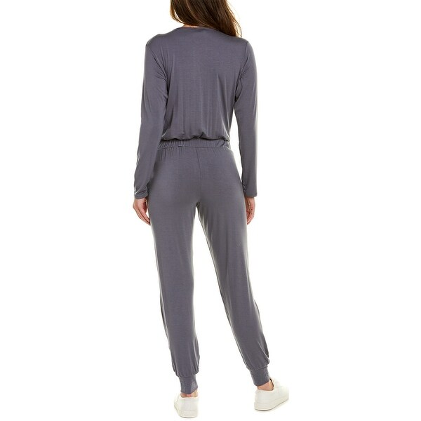 surplice jumpsuit