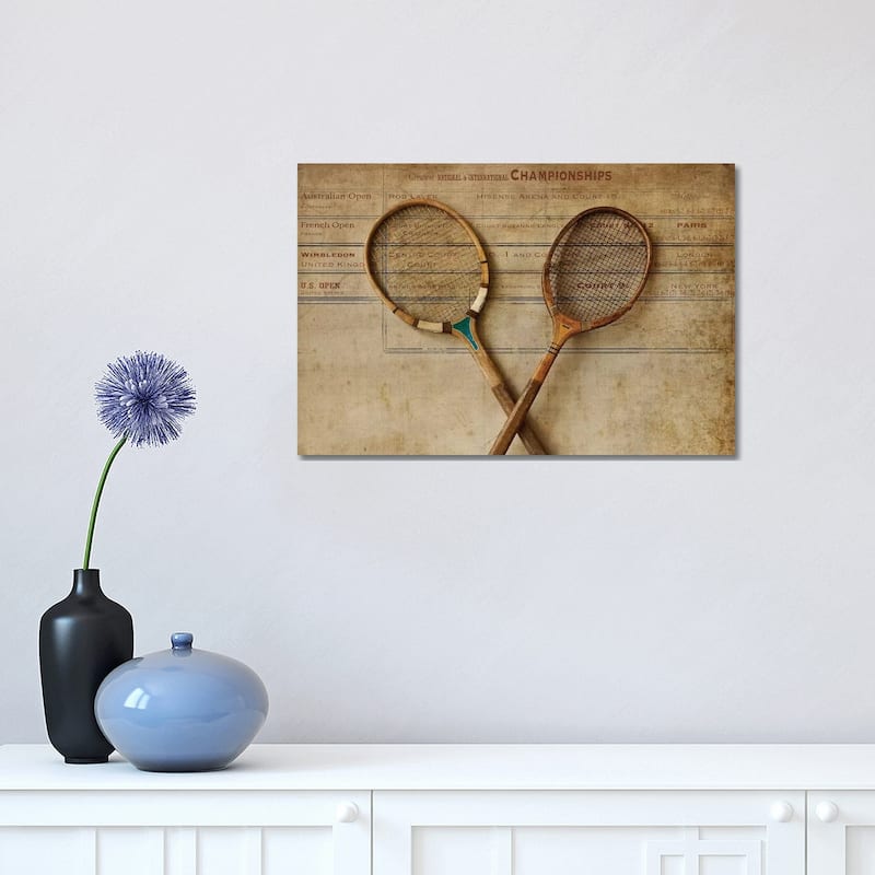 iCanvas "Tennis II" by Symposium Design Canvas Print - 12x18x1.5