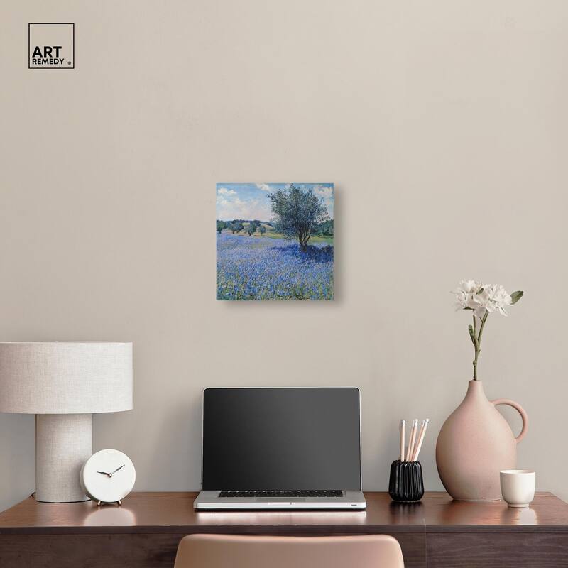Bluebonnet Meadow II Canvas by Art Remedy, Gallery Wrapped