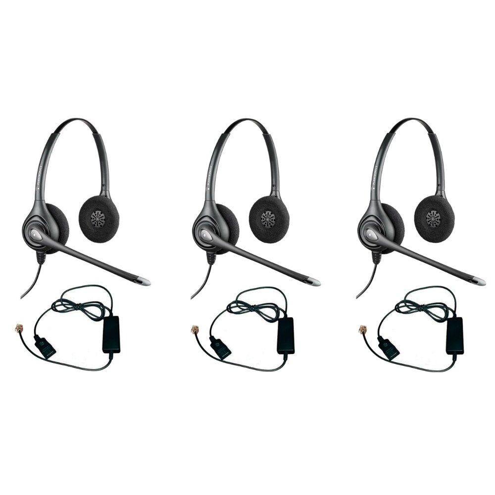 Certified Refurbished Plantronics Supraplus HW251N//A Noise Cancelling Headset