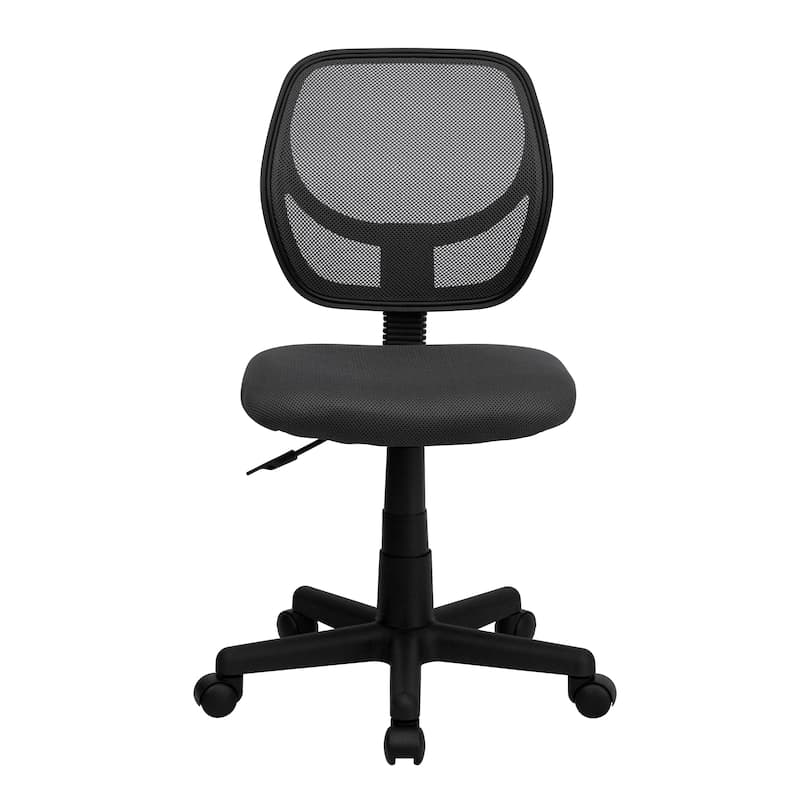 Low Curved Back Mesh Swivel Task Office Chair