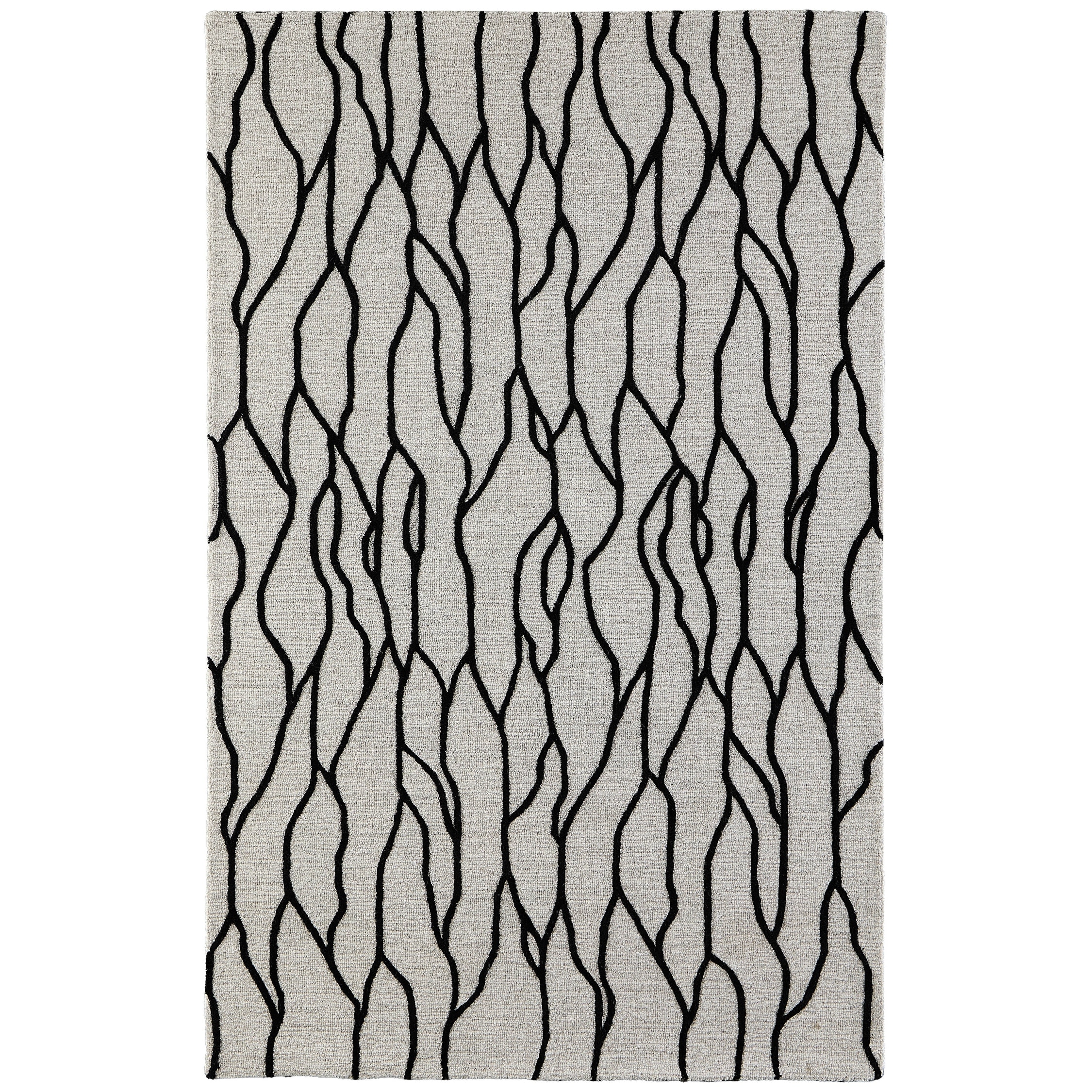 Grand Bazaar Fadden Hand Tufted Abstract Transitional Area Rug