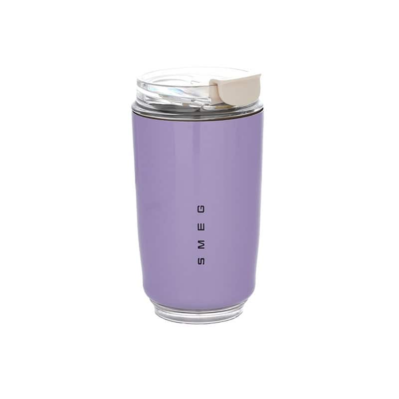 12OZ Smeg Stainless Steel Insulated Vacuum Coffee Wall Travel Mug