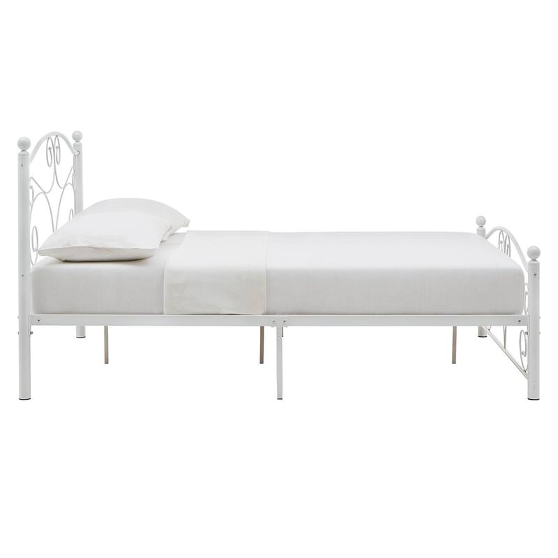 Adrian Metal Platform Bed by iNSPIRE Q Classic