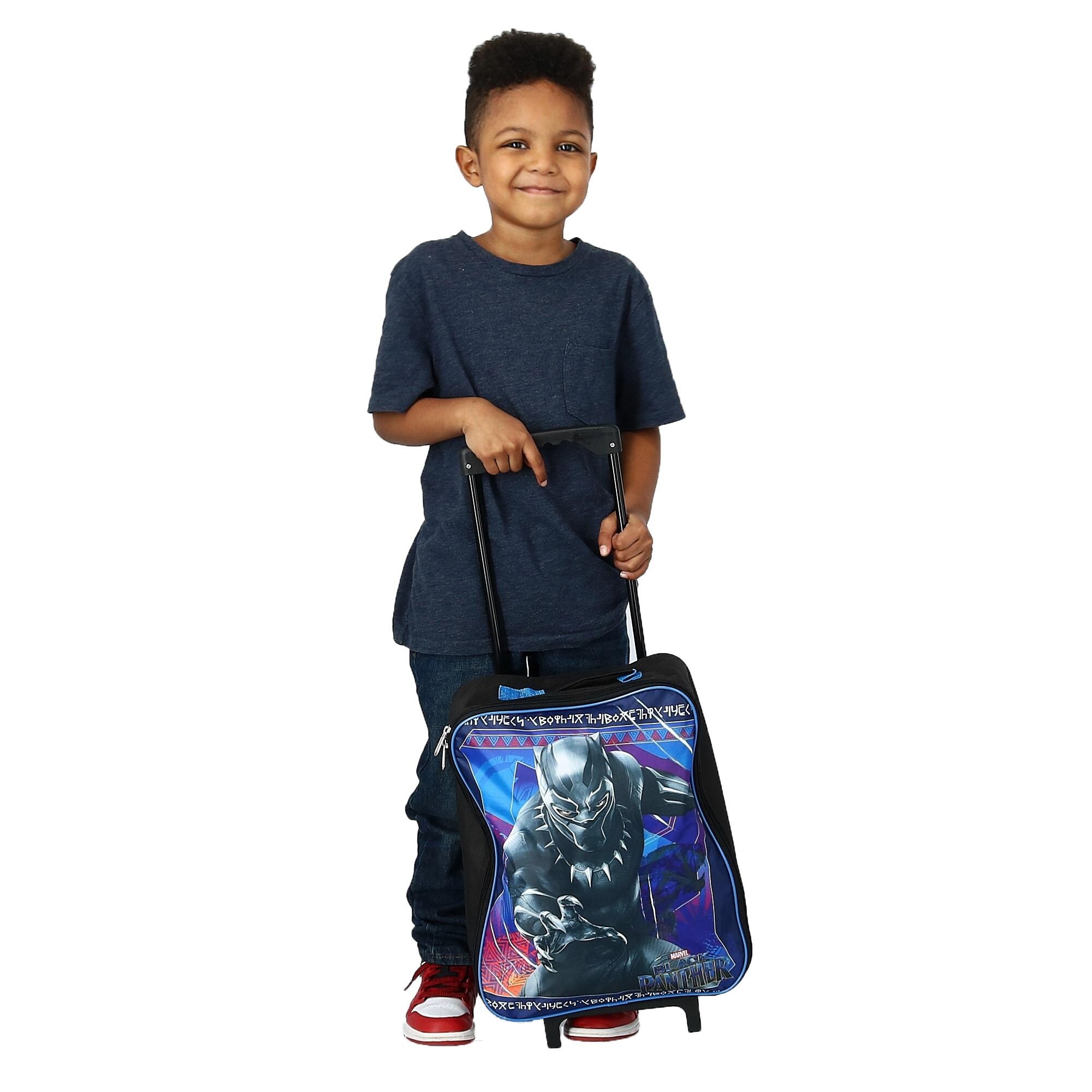 black panther rolling suitcase
