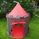 preview thumbnail 2 of 8, Portable Kids Castle Tent Princess Castle for Indoor and Outdoor Games