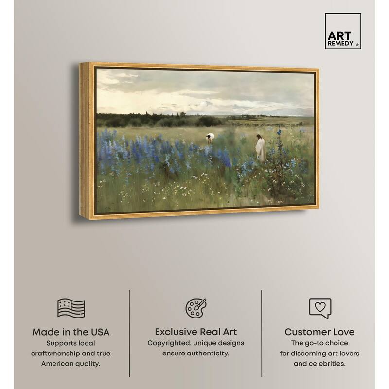 Path of the Shepherd Canvas by Art Remedy