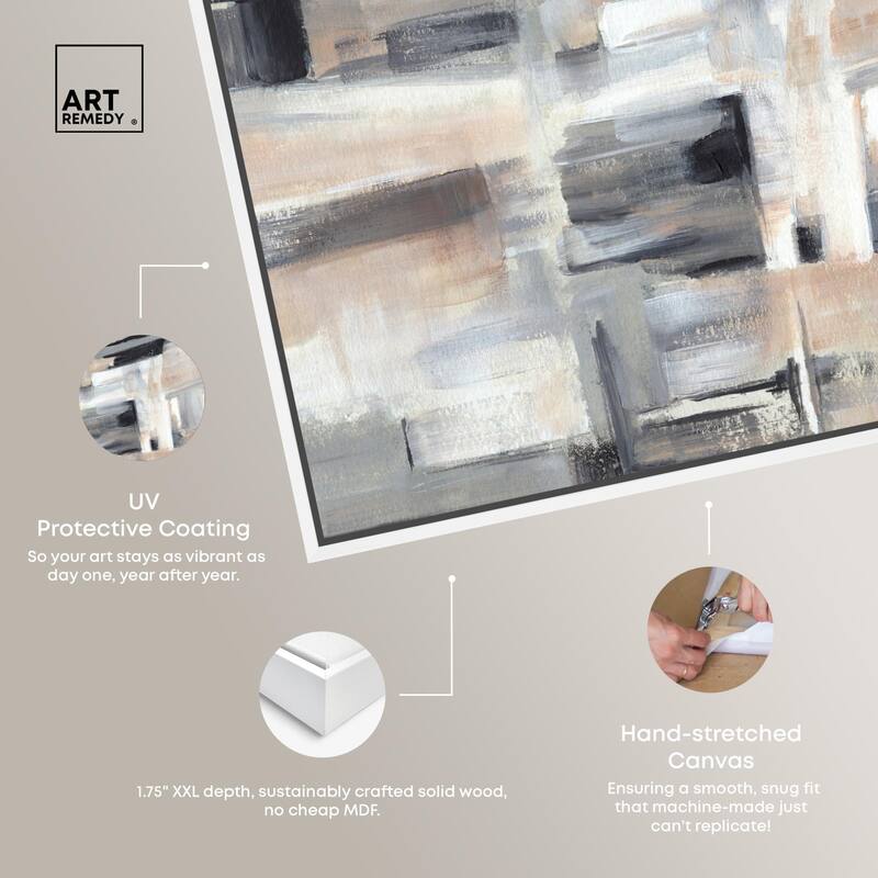 Neutral Nirvana Canvas by Art Remedy