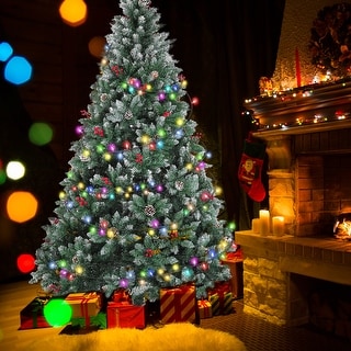 6ft Christmas Tree Artificial Full Xmas Trees - Bed Bath & Beyond - 39116427