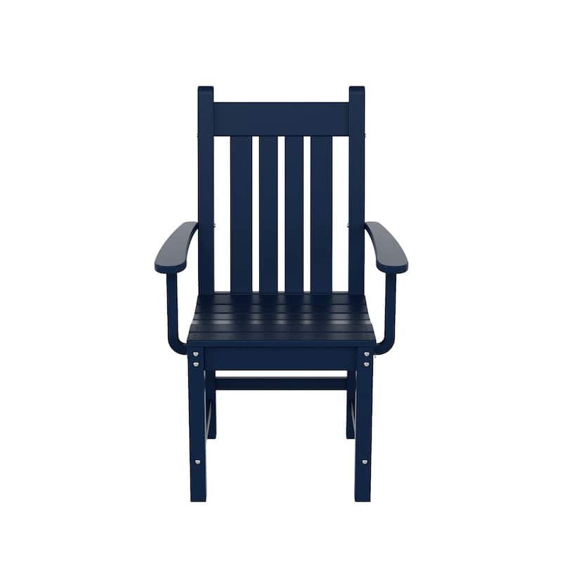 Laguna Poly Eco-Friendly All Weather Patio Chair with Arms