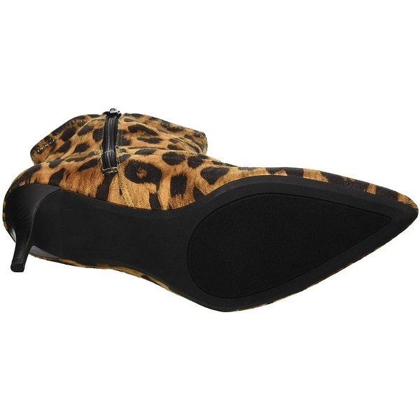 rampage leopard booties