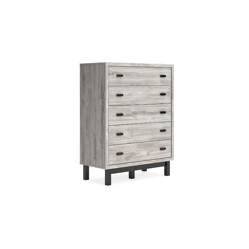 Signature Design by Ashley Vessalli Black/Grey Chest of Drawers
