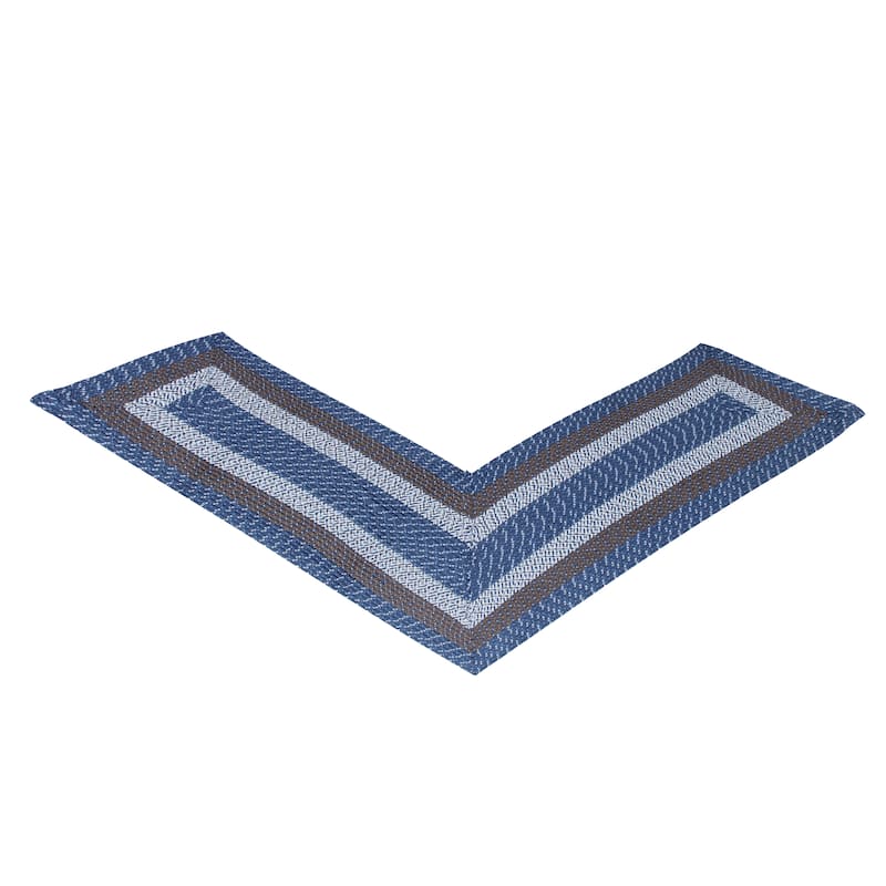 Better Trends Country Braid Reversible Area Rug