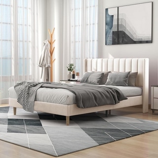 Alazyhome Upholstered Platform Bed Frame