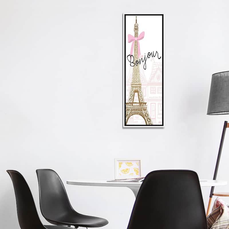 iCanvas "Paris Streets I" by Kimberly Allen Framed Canvas Print