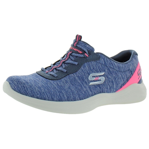 skechers navy pink