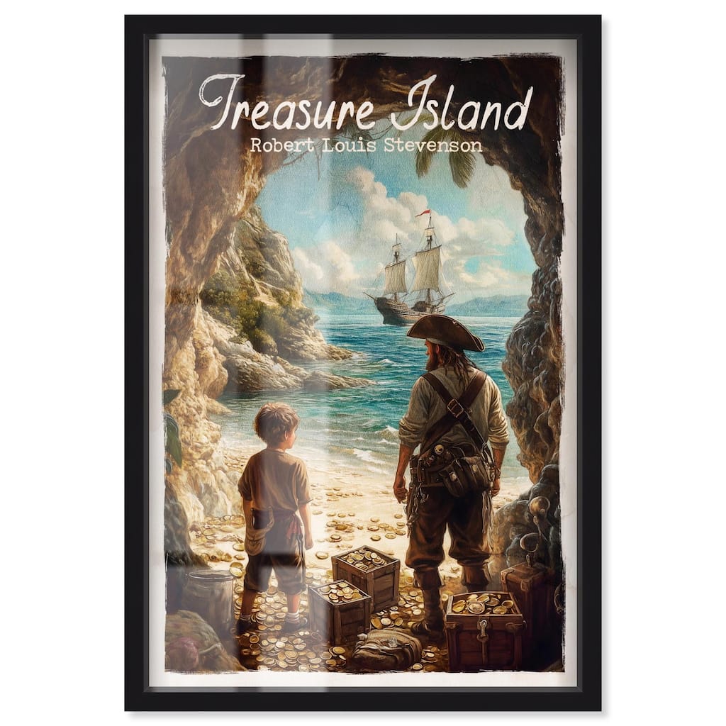 Treasure Island Classic Shadowbox by Art Remedy