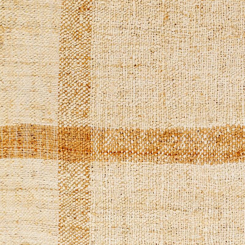 Cedric Handmade Jute Plaid Area Rug