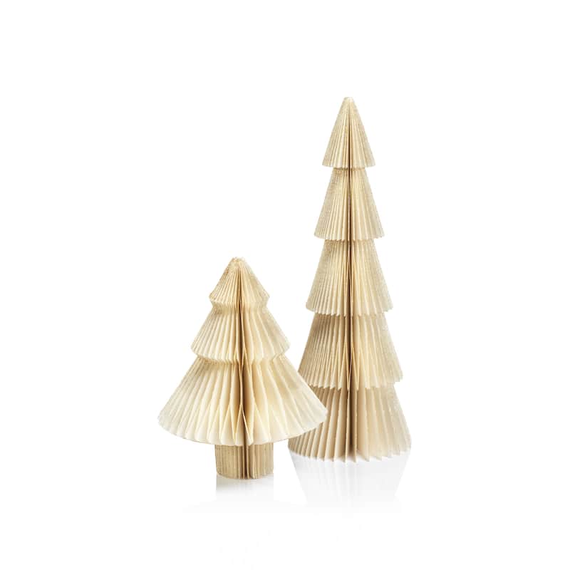 Miriam 8.5" Paper Decorative Tabletop Trees, Set of 6