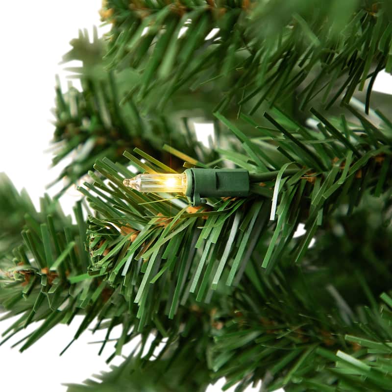 Pre-Lit Pendleton Spruce Full Artificial Christmas Tree - 4.5' - Clear Lights - 4.5 Foot