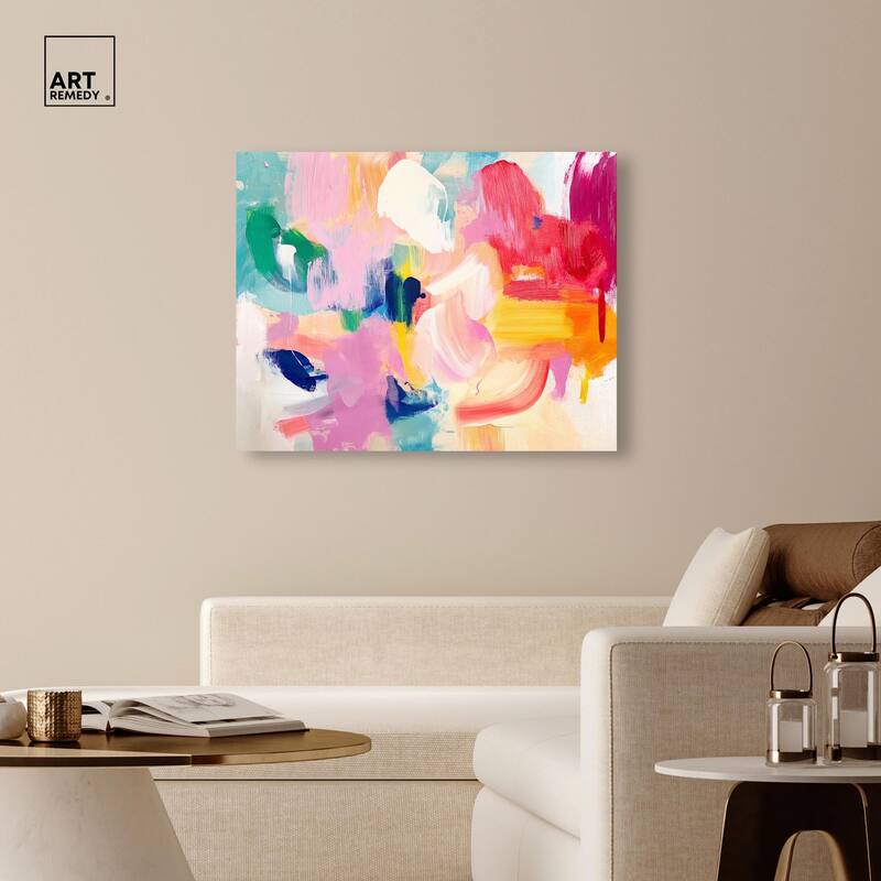 Pigment Play I Canvas by Art Remedy, Gallery Wrapped