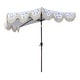 preview thumbnail 60 of 132, 9ft Half Market Umbrella, Scalloped, Crank, Tilt, UV, by JONATHAN Y