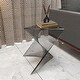 preview thumbnail 144 of 184, Randolph Indoor Side Table - Lightweight Triangular Design Accent End Table for Home Office Living Room and Bedroom, No Assembly