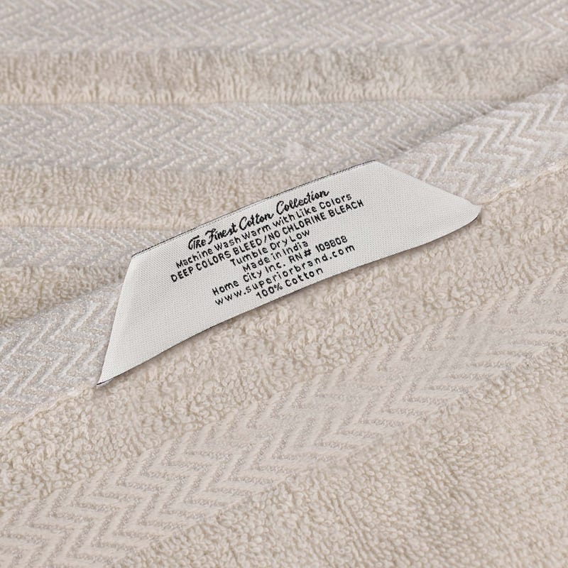 Superior Hays Cotton Medium Weight Face Towel Washcloth Set of 12