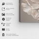 preview thumbnail 5 of 5, Wynwood Studio Canvas Floral and Botanical Fragrant Flower White and Cream White Traditional Wall Art Canvas Print - White, Gray